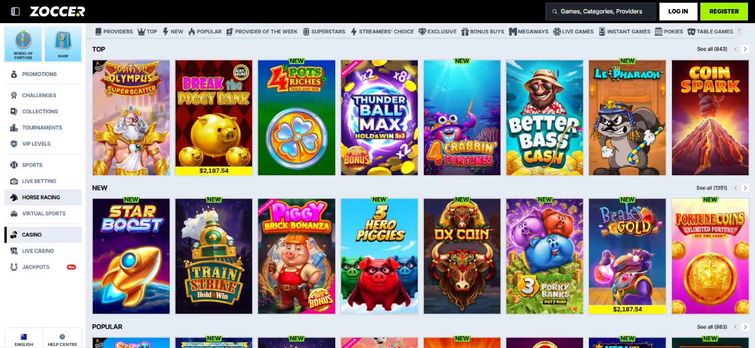 zoccer-casino-page